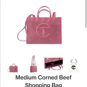UPDATED ✨Authentic Telfar✨ Corned Beef Medium shopper!!